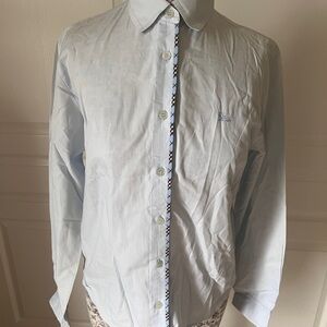 Burberry baby Blue Button-Up Shirt